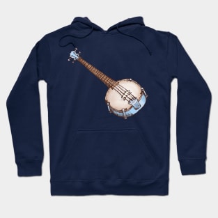 Blue Banjo Hoodie